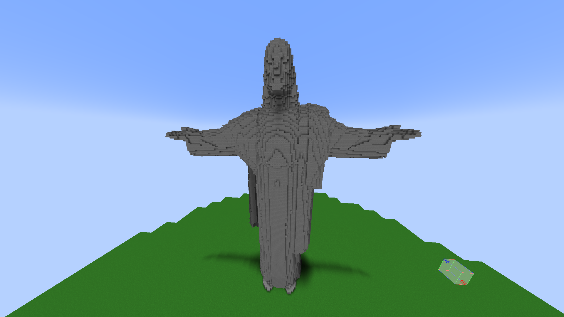Minecract Jesus of stone schematic (litematic)